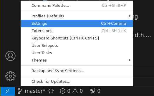 Svelte VSCode Settings